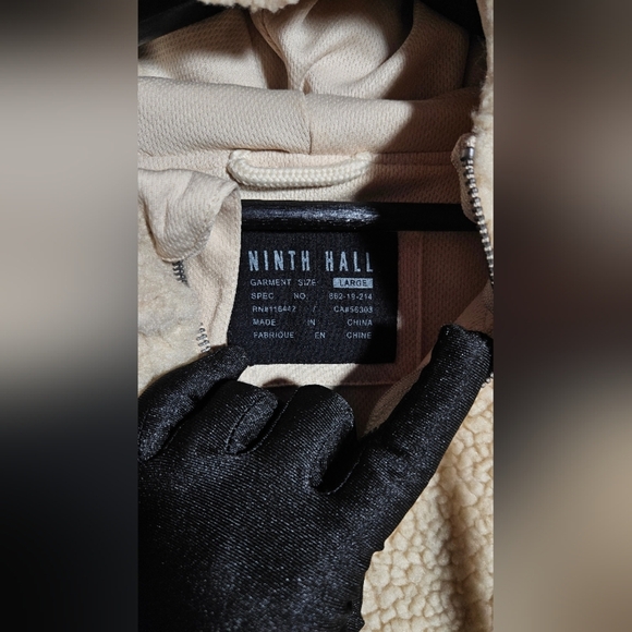 Men's Beige Hoodie - Picture 4 of 4